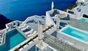 Most Expensive Hotel Suites Greece Santorini Private Villa