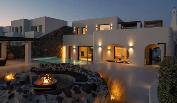 Most Expensive Hotel Suites Greece Santorini Private Villa